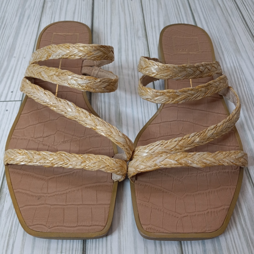 Dolce Vita Boho Square Toe Slide Sandals